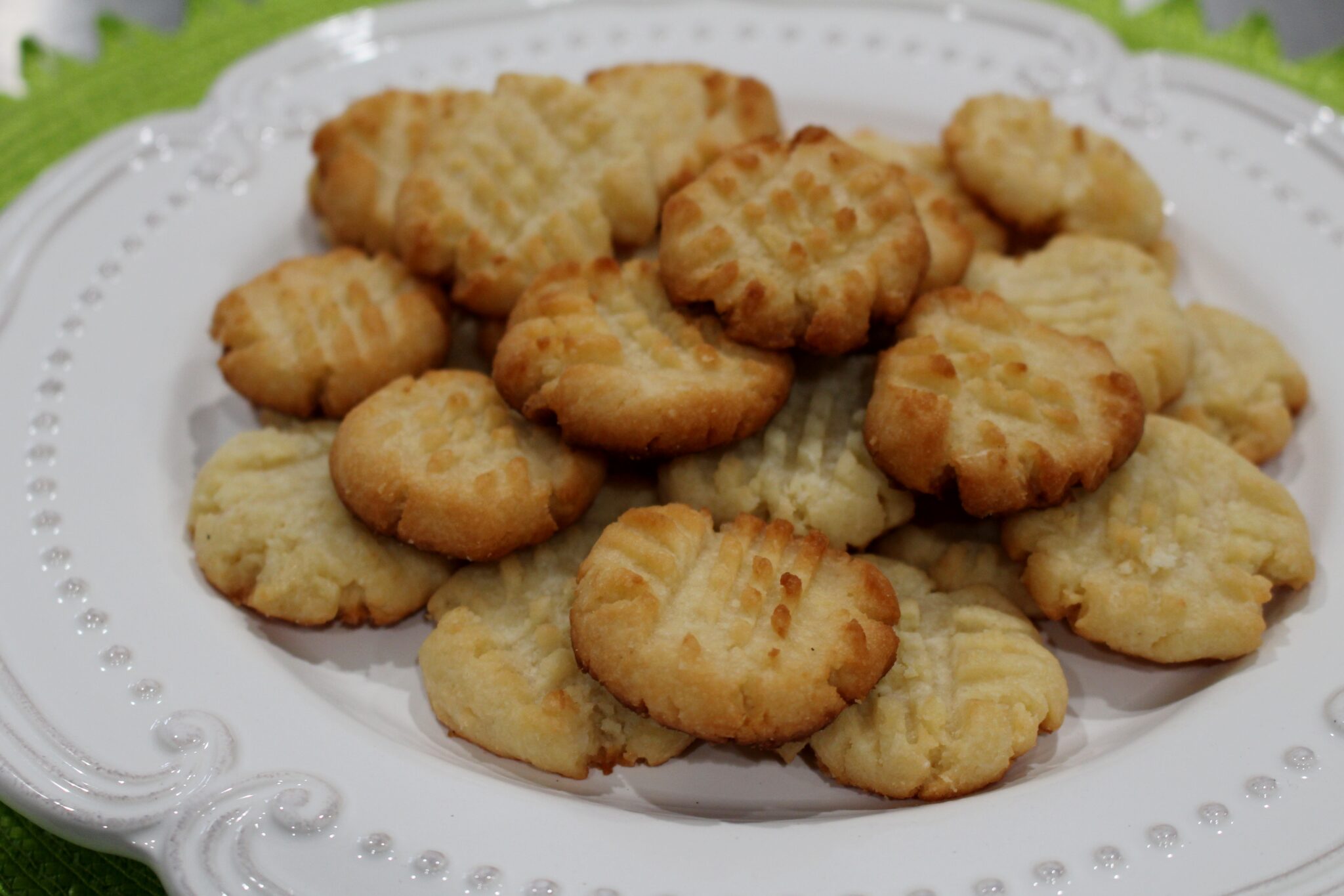 Coconut Shortbread Cookies Cooking Keto with Lee